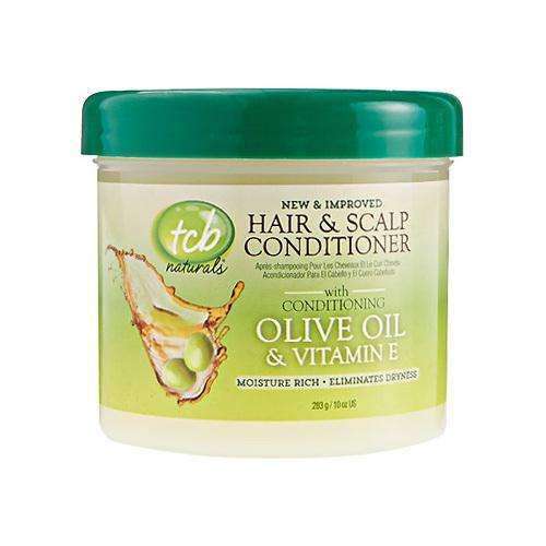 TCB Naturals Hair & Scalp Conditioner w/ Olive Oil & Vitamin E - Deluxe Beauty Supply