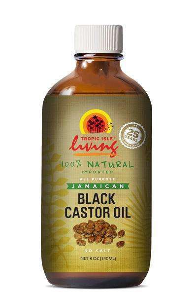 Tropic Isle Living Jamaican Black Castor Oil 8oz - Deluxe Beauty Supply
