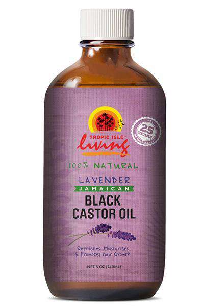 Tropic Isle Living Jamaican Black Castor Oil - Lavender 8oz - Deluxe Beauty Supply