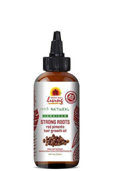 Tropic Isle Living Strong Roots Red Pimento Hair Growth Oil - Deluxe Beauty Supply
