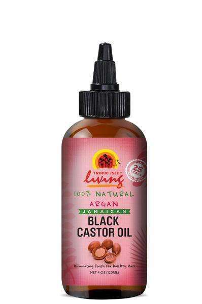 Tropic Isle Living Jamaican Black Castor Oil - Argan Oil - Deluxe Beauty Supply