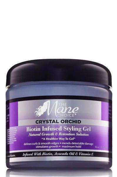 The Mane Choice Crystal Orchid Biotin Infused Styling Gel - Deluxe Beauty Supply