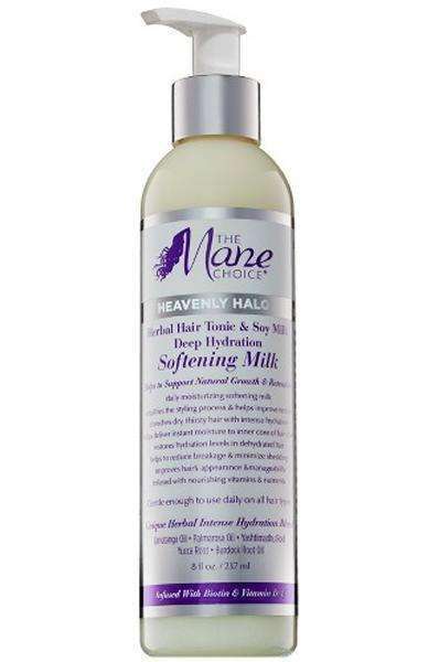 The Mane Choice Heavenly Halo Herbal Hair Tonic & Soy Milk Deep Hydration Softening Milk - Deluxe Beauty Supply