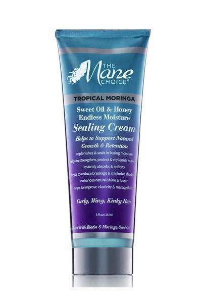 The Mane Choice Tropical Moringa Sweet Oil & Honey Endless Moisture Sealing Cream - Deluxe Beauty Supply