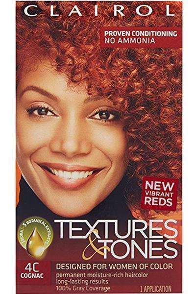 Textures & Tones Permanent Hair Color - 4C Cognac - Deluxe Beauty Supply
