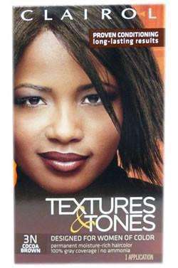 Textures & Tones Permanent Hair Color - 3N Cocoa Brown - Deluxe Beauty Supply