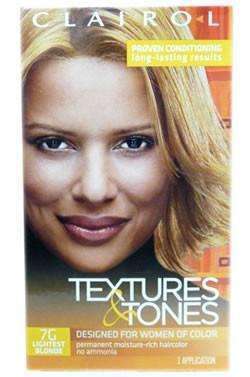 Textures & Tones Permanent Hair Color - 7G Lightest Blonde - Deluxe Beauty Supply