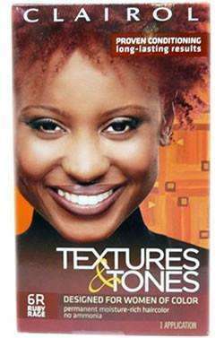 Textures & Tones Permanent Hair Color - 6R Ruby Rage - Deluxe Beauty Supply