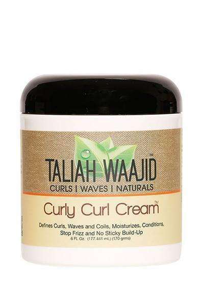 Taliah Waajid Curly Curl Cream 6oz - Deluxe Beauty Supply