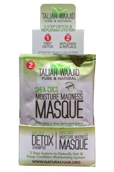 Taliah Waajid Two Step Shea-Coco Detox & Replenish System Box of 12 - Deluxe Beauty Supply