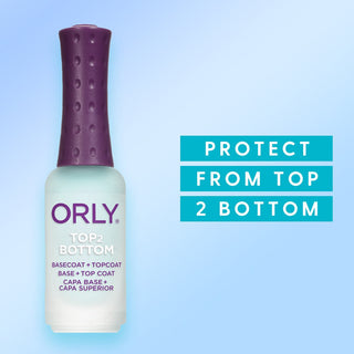 ORLY Top 2 Bottom Basecoat & Topcoat - Deluxe Beauty Supply