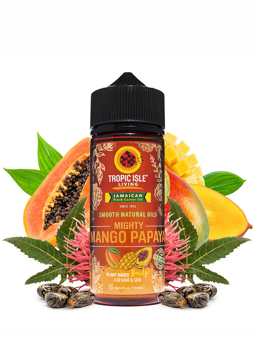 Tropic Isle Living Smooth Natural Oils - Mighty Mango Papaya - 0