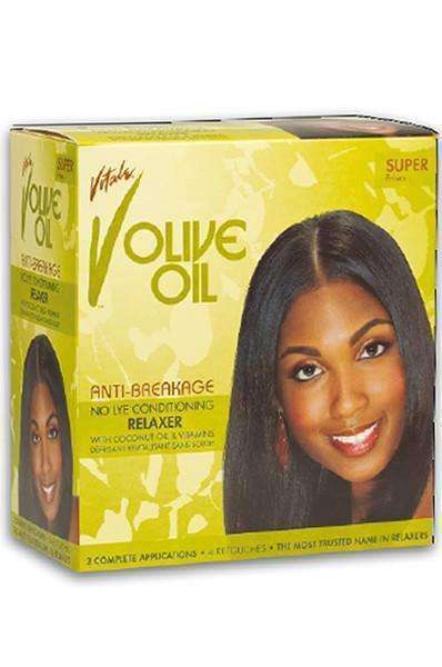 Vitale Olive Oil Anti-Breakage No Lye Conditioning Relaxer 2 Applications - Super - Deluxe Beauty Supply