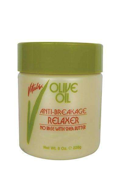 Vitale Olive Oil Anti-Breakage No Base Relaxer 8oz - Regular - Deluxe Beauty Supply