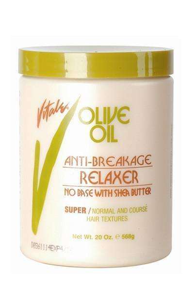 Vitale Olive Oil Anti-Breakage No Base Relaxer 20oz - Super - Deluxe Beauty Supply