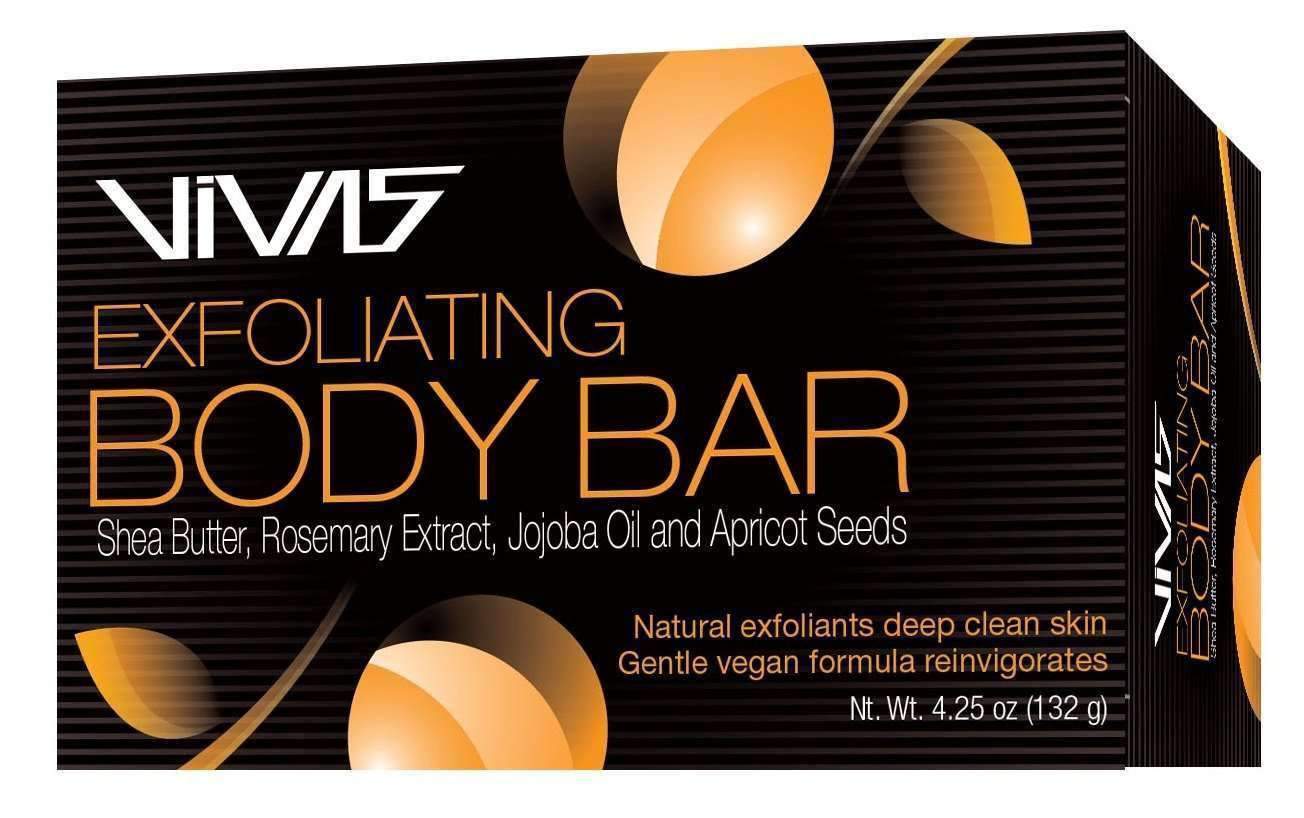 Ampro VIVAS Exfoliating Body Bar - Deluxe Beauty Supply