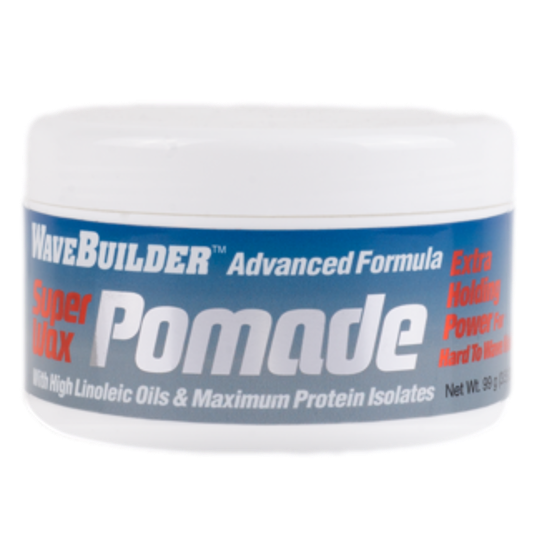 WaveBuilder Advanced Formula Super Wax Pomade - Deluxe Beauty Supply