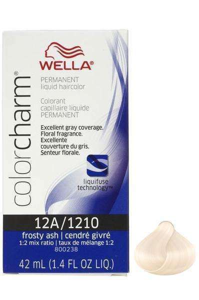 Wella Color Charm Permanent Liquid Hair Color - 12A/1210 Frosty Ash - Deluxe Beauty Supply