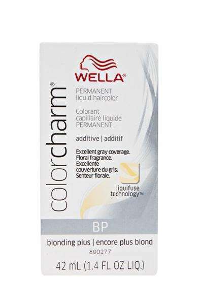 Wella Color Charm Permanent Liquid Hair Color Additive - BP Blonding Plus - Deluxe Beauty Supply