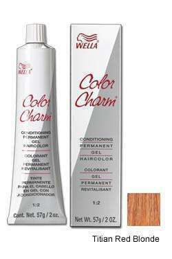 Wella Color Charm Gel Permanent Hair Color - 8RG/729 Titian Red Blonde - Deluxe Beauty Supply
