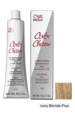Wella Color Charm Gel Permanent Hair Color - 12P Ivory Blonde Plus - Deluxe Beauty Supply