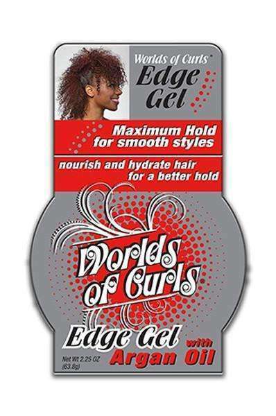 World Of Curls Edge Gel w/ Argan Oil - Deluxe Beauty Supply