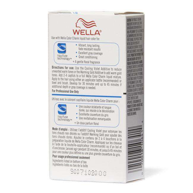 Wella Color Charm Permanent Liquid Hair Color Additive - 050 Cooling Violet - Deluxe Beauty Supply