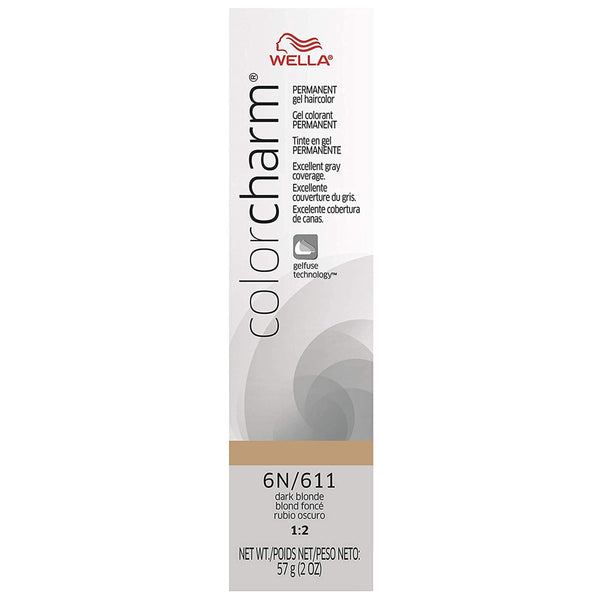 Wella Color Charm Gel Permanent Hair Color - 6N/611 Dark Blonde
