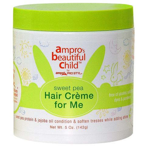 Ampro's Beautiful Child Sweet Pea Hair Creme(5oz) - Deluxe Beauty Supply