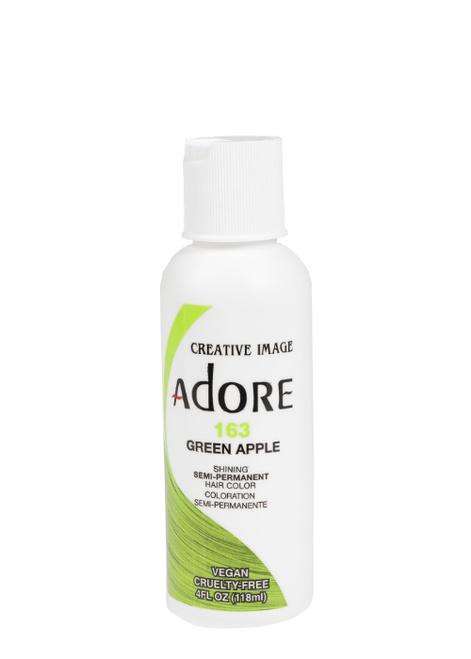 Adore Semi-Permanent Hair Color - 163 Green Apple - Deluxe Beauty Supply