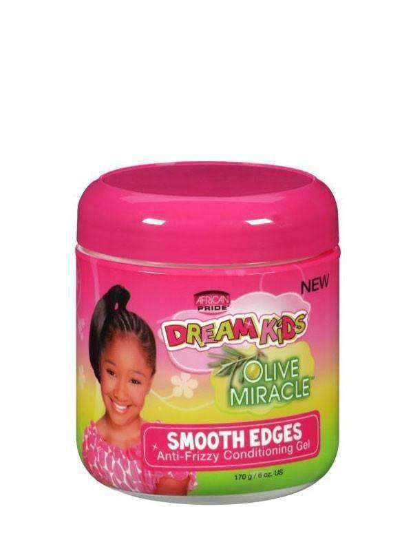 African Pride Dream Kids Smooth Edges Anti-Frizzy Conditioning Gel - Deluxe Beauty Supply