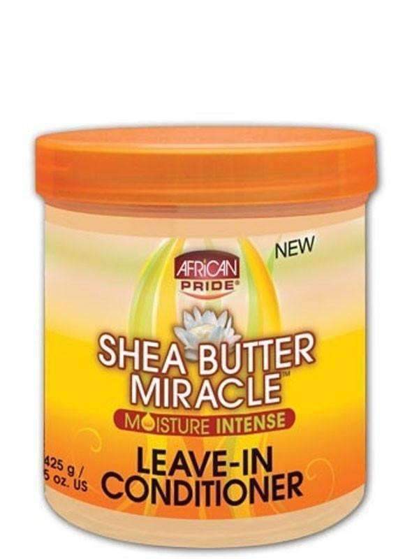 African Pride Shea Butter Miracle Leave-In Conditioner 15oz - Deluxe Beauty Supply
