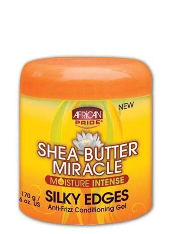 African Pride Shea Butter Miracle Silky Edges 6oz - Deluxe Beauty Supply