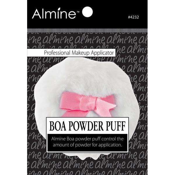 Almine Boa Powder Puff w/ Ribbon #4232