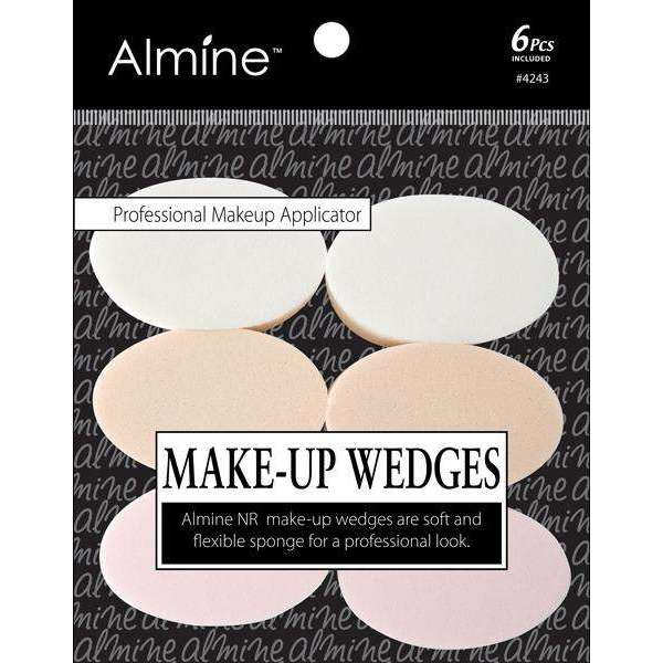 Almine Oval Shape Make-up Wedges 6pc #4243