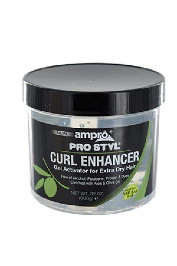 Ampro Styl Curl Enhancer Gel Activator for Extra Dry Hair 32oz - Deluxe Beauty Supply