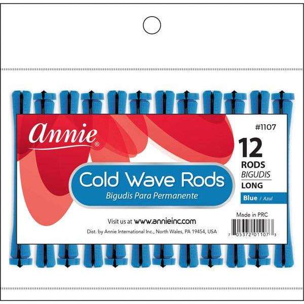 Annie Cold Wave Rods 3/10" Long #1107 Blue