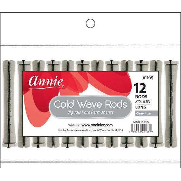 Annie Cold Wave Rods 2/5" Long #1105 Grey