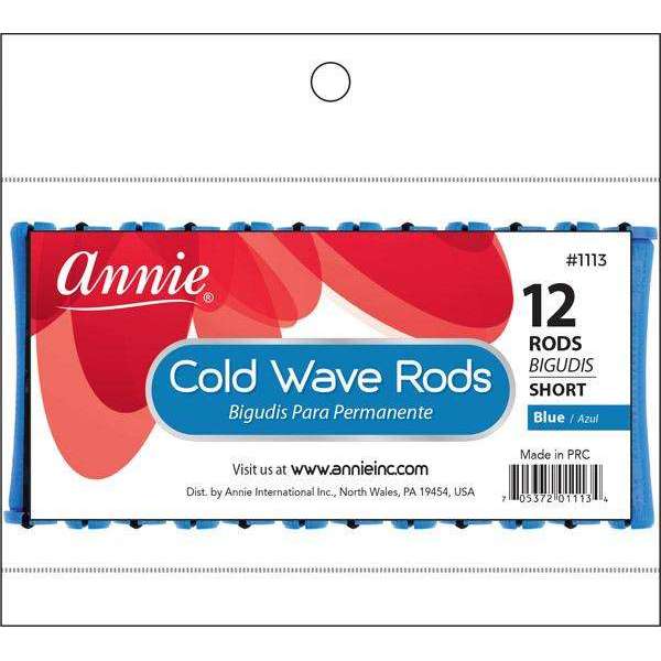 Annie Cold Wave Rods 1/3" Short #1113 Blue