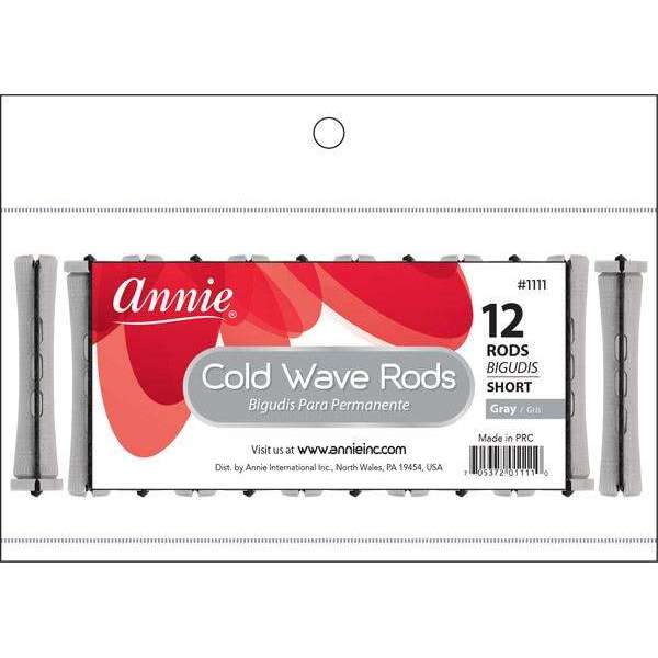 Annie Cold Wave Rods 1/2" Short #1111 Grey