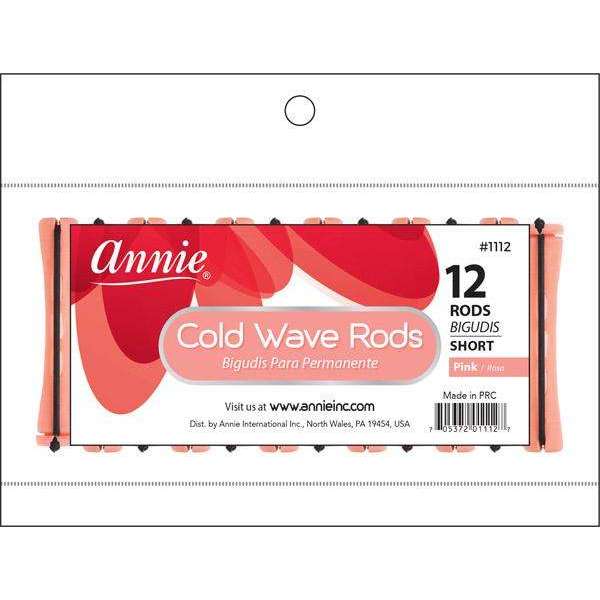 Annie Cold Wave Rods 2/5" Short #1112 Pink