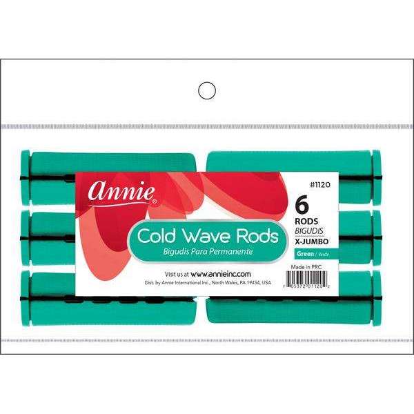 Annie Cold Wave Rods 4/5" Jumbo #1120 Green