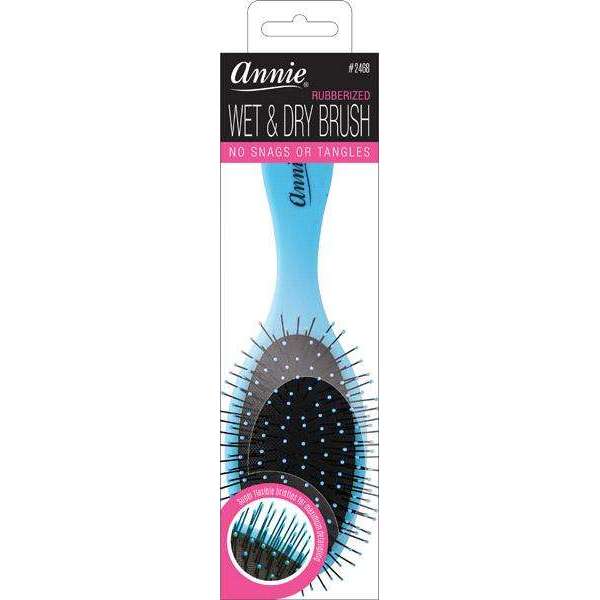 Annie Detangler Wet & Dry Brush Blue #2468