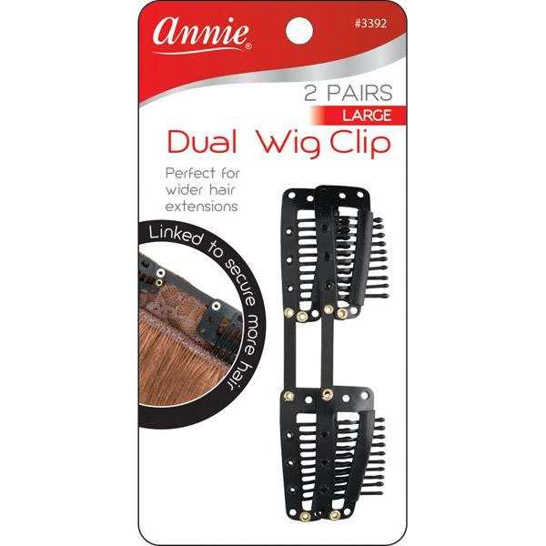 Annie Dual Wig Clip - Large #3392