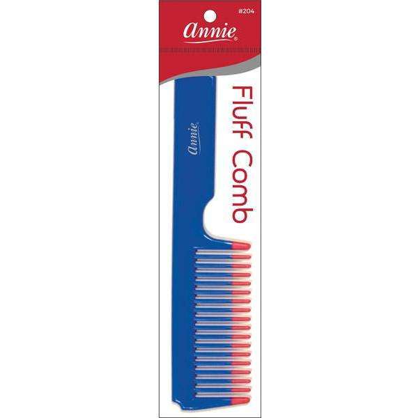 Annie Two-Tone Fluff Comb Assorted #204
