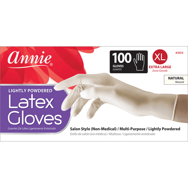 Annie Lightly Powdered Latex Gloves 100/box Extra Large #3813