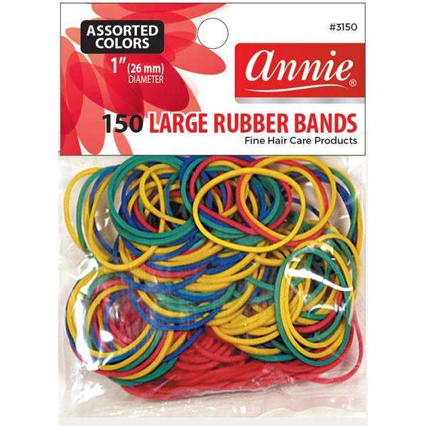 Annie Rubber Bands Large Assorted #3150