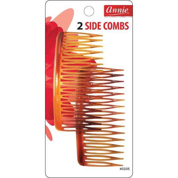 Annie 2 Side Hair Combs #3205 Assorted