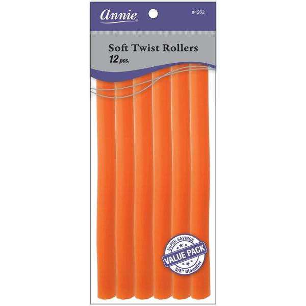 Annie Soft Twist Rollers 5/8" Value Pack #1262