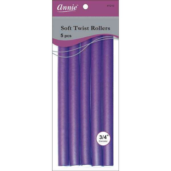 Annie Soft Twist Rollers 3/4" #1210